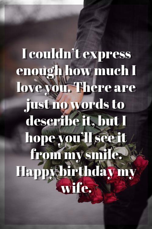 happy birthday wishes quotes for my wife